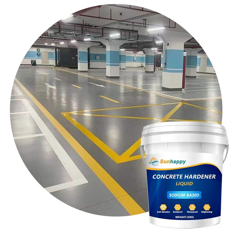Sodium-Based Cement Concrete Curing Agent Price Concrete Densifier Liquid Concrete Floor Hardener