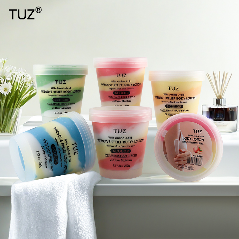 6 Styles 260g Amino Acid 3-Color Intensive Relief Body Lotion