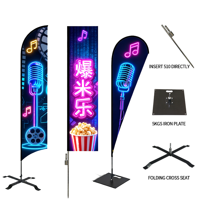 Customizable Outdoor Flag and Banners for Business Promotion