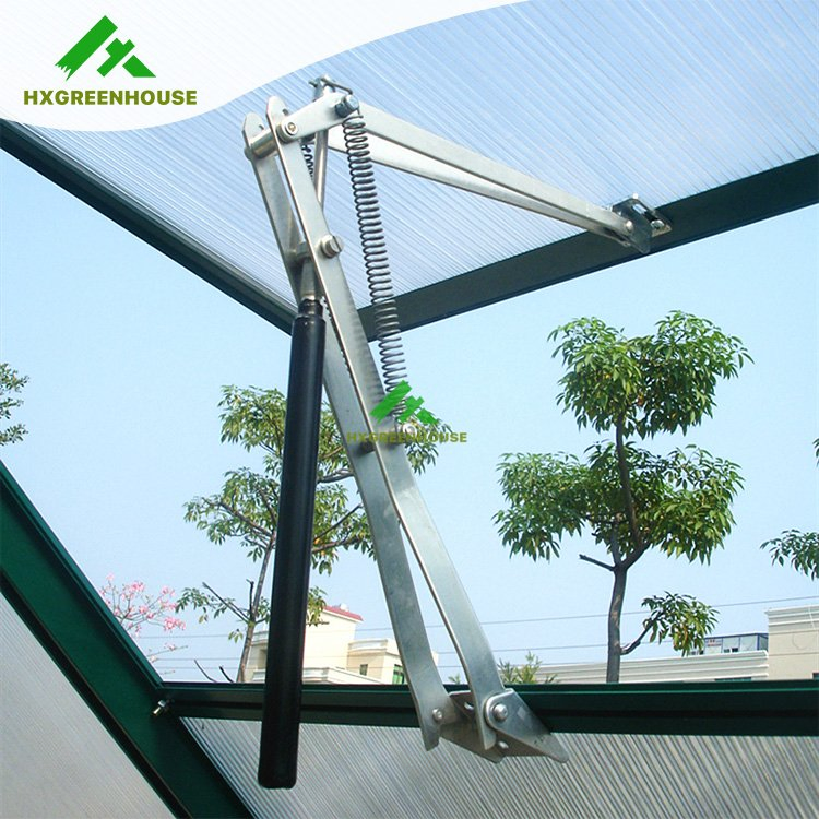 Mechanical Louver Folding Concealed Adjustable Temperature Greenhouse Door Smart Automatic Window Opener for Conservatory