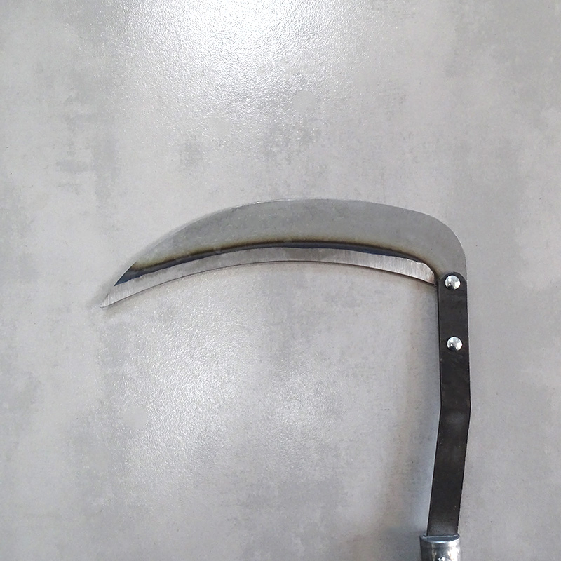 Factory Wholesale Gardening Tools Grass Sickle Steel Garden Scythe with Wooden Handle