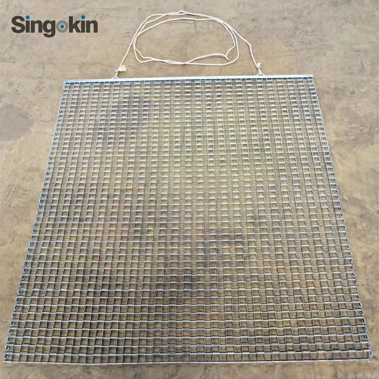 Factory 4X3FT 3X5FT 6X6FT 6X3FT Galvanized Steel Yard Tuff Drag Mat for Baseball Fields