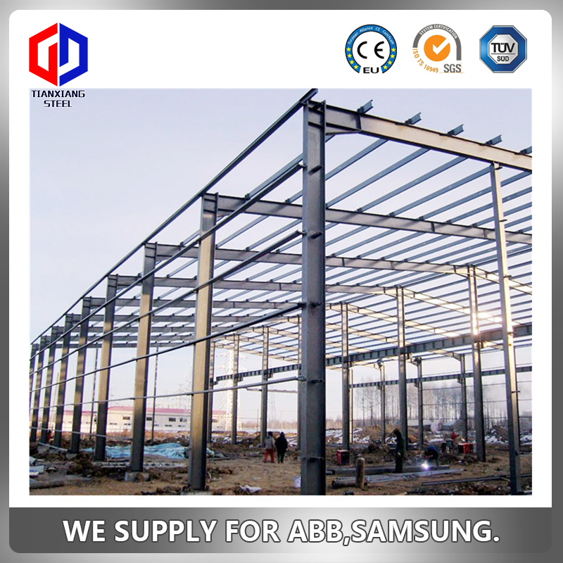 Warehouse Building Materials, Multi-Story Steel Structure Warehouse, Welded Steel Structure