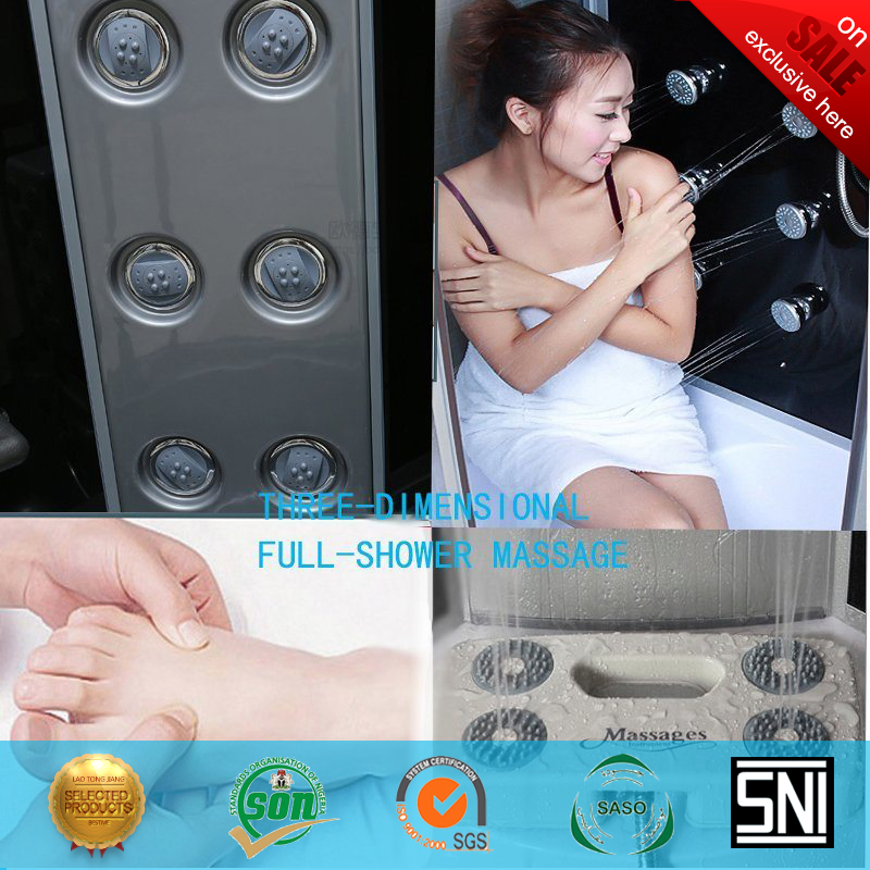 New-Design Luxury Bathroom Steam Room with Good Price Kb-830