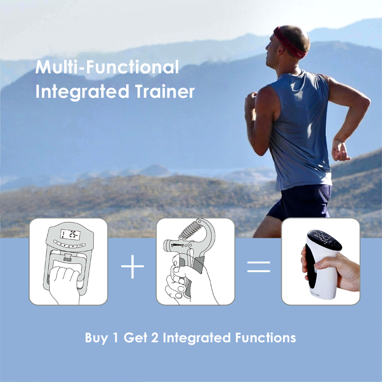 Эспандер кистевой цифровой со счетчиком спортивный