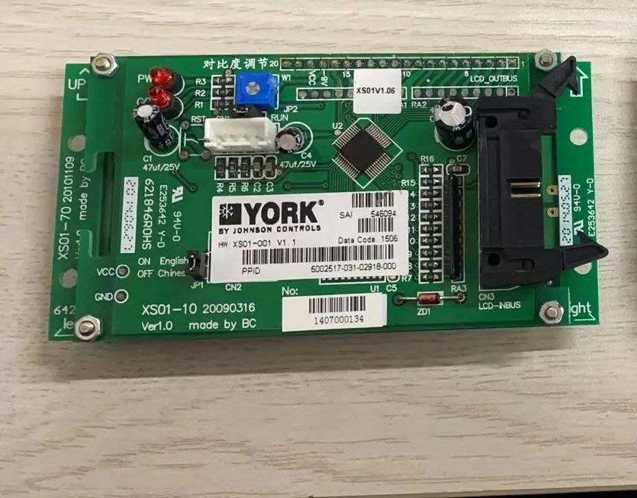 New Suitable for York Central Air-Condition 546094 Display Panel 031-02918-000 Xs01-001 Control Panel 621846RoHS Xs01-10 Xs01-70