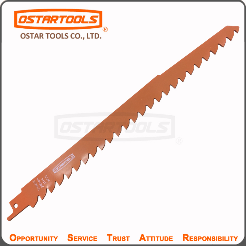 High-Performance 200mm Bi-Metal Reciprocating Saw Blade for Versatile Cutting