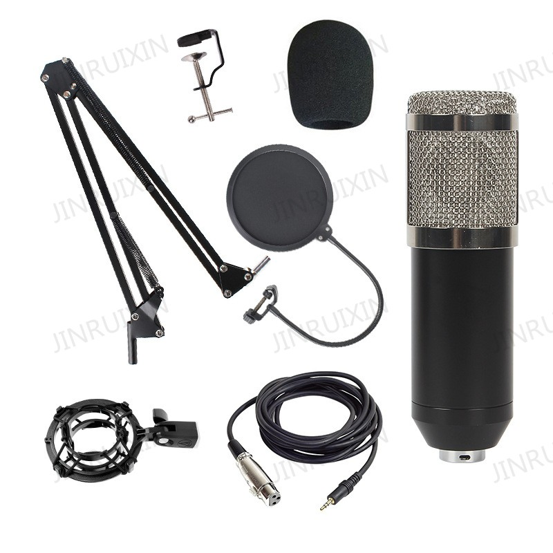 Hot Selling Microfone Bm800 Mic Karaoke Set Kit USB Recording Studio Condenser Microphone