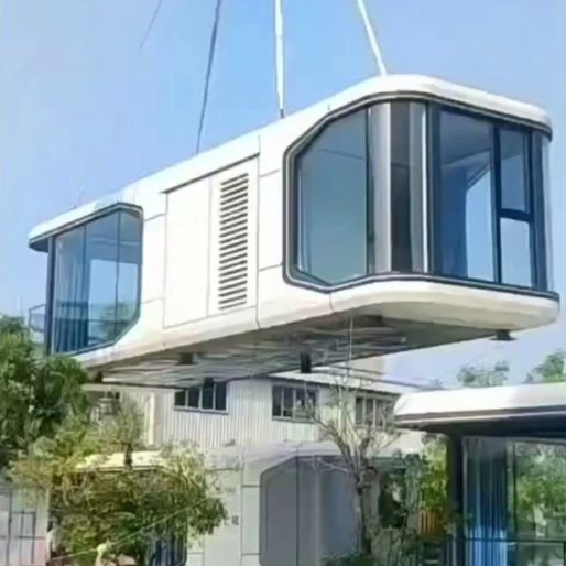 Modern Luxury Design Prefabricated Hotel / Capsule House / Prefab Villas