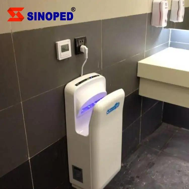 High Speed Bathroom Infrared Sensor Hot Warm Air Jet Air Hand Dryer