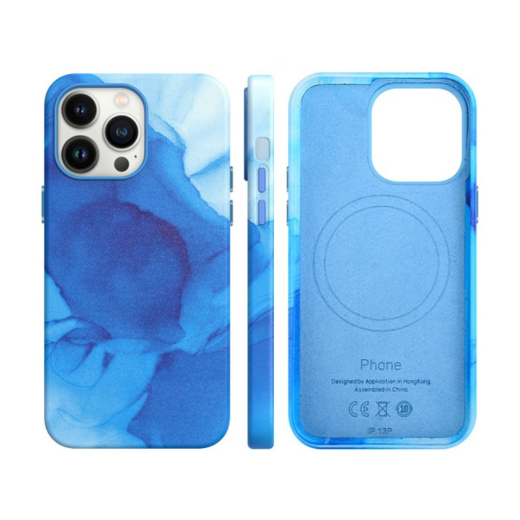 Чехол для iPhone 14 с MagSafe, ротационный, из искусственной кожи