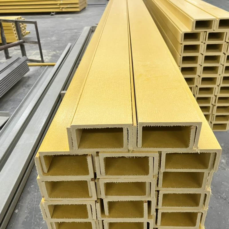 Industrial Buildings Made of Fiberglass Extruded Profiles