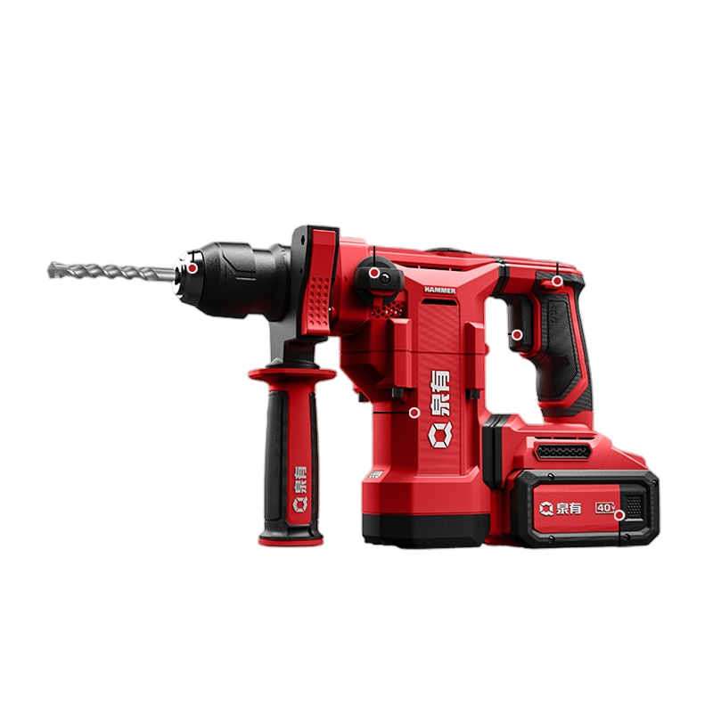 Отбойный молоток аккумуляторный QUANYOU QY-9828 40В