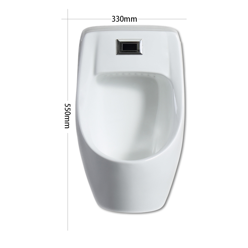 High Quality Gravity Cleaning Bathroom White Ceramic Wall Hung Men Urinal