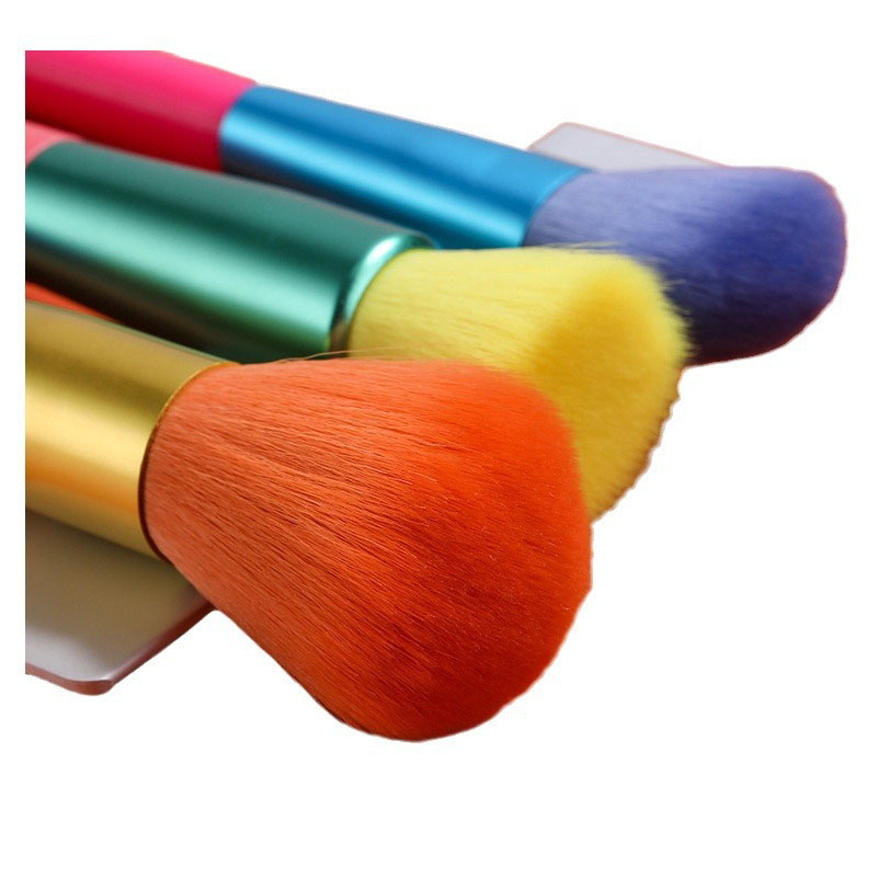Factory Price 15 Rainbow Makeup Brushes