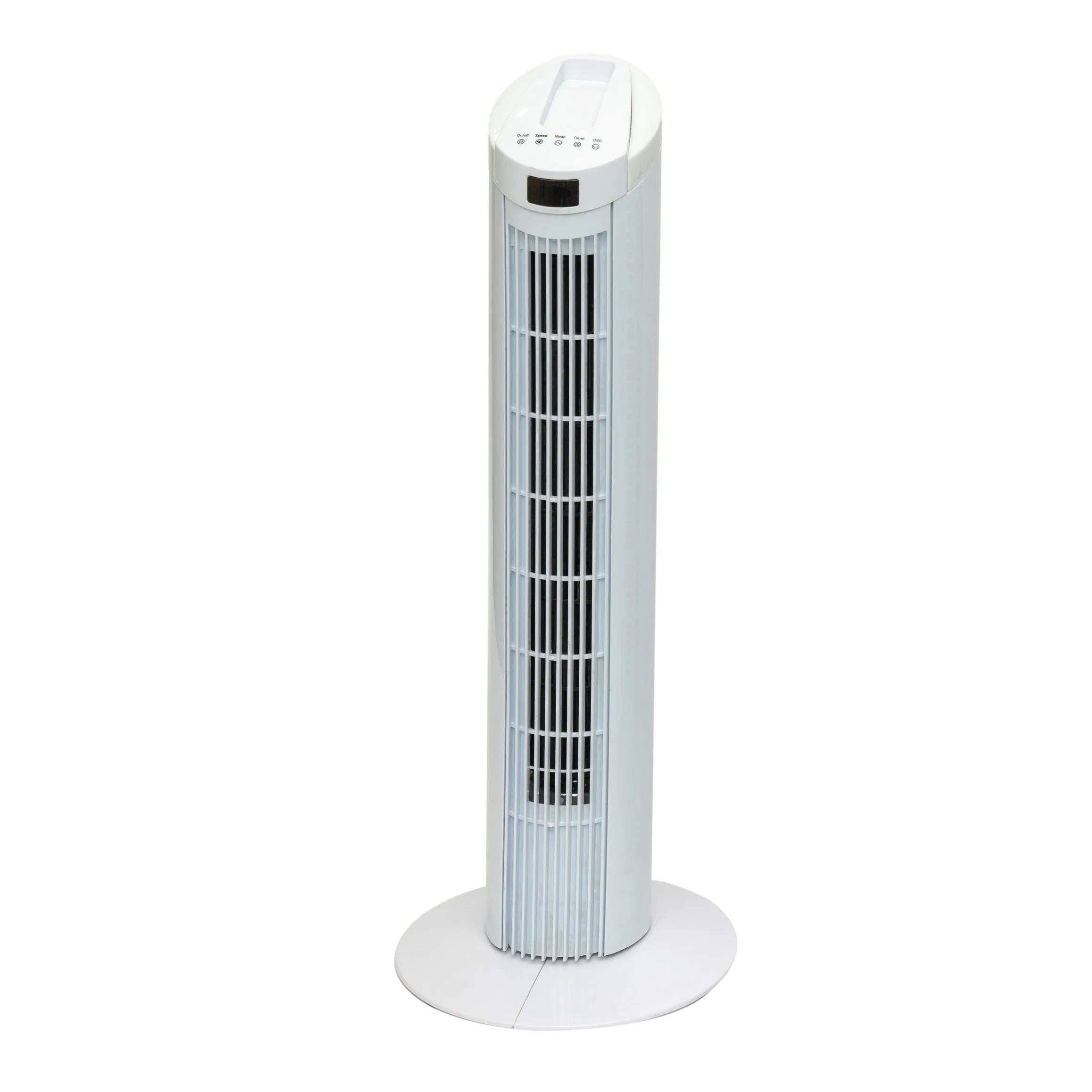 Sleek Remote-Controlled Electric Tower Fan for Home Use