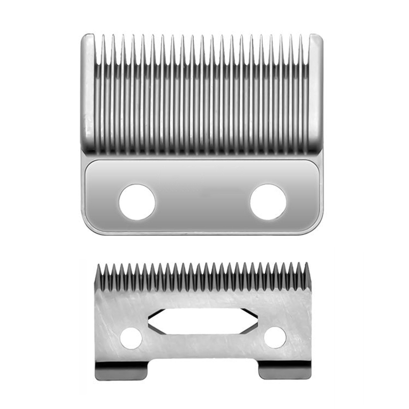 Reusable Durable Compatible Stationary/Moving Hair Clipper Blade for Hair Trimmer/Clipper Assembly Accessories