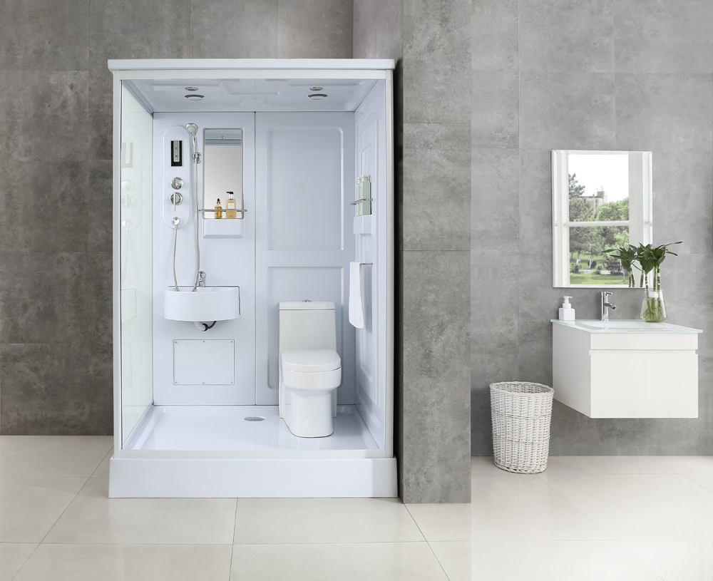 Prefab Bathroom All in One Bathroom Bathroom Pods Toilet Lid