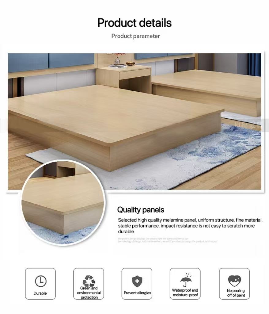 Мебель для отелей кровати односпальные двуспальные на заказ