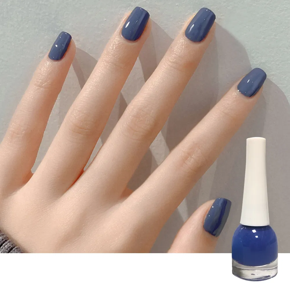 OEM Custom Private Label Gel Couture Water Based Air Dry Nail Polish Clear Peel off Nail Polish for Nail Manicure