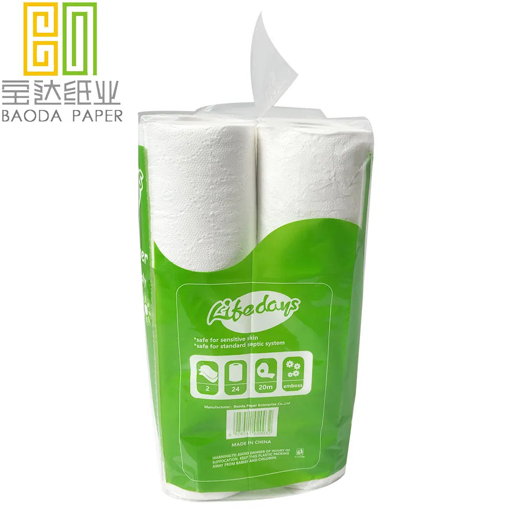 High Quality Best Price Organic Standard Toilet Paper Tissue Rolls in Bulk