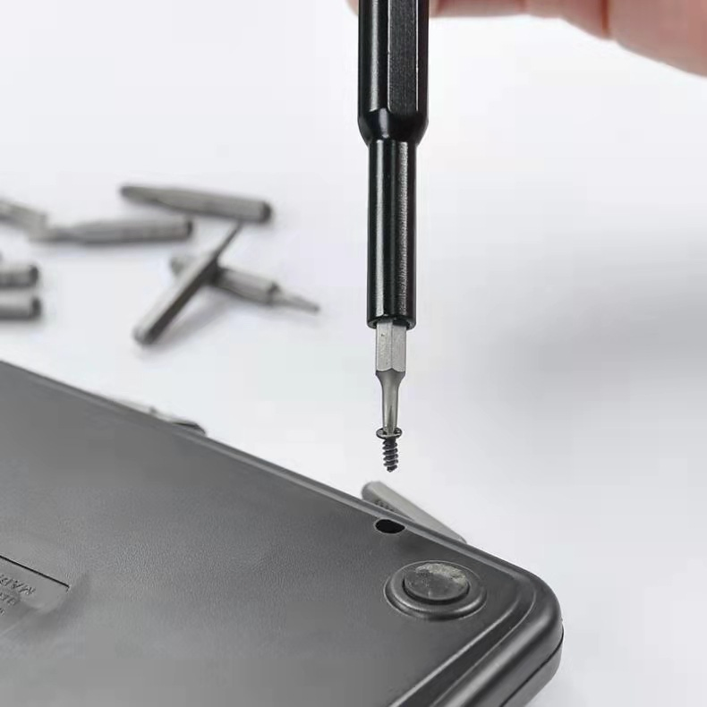 Electric Screwdriver Set, Automatic Manual Modes Magnetic Bits Cordless Power Screwdriver Repair Tool Kit