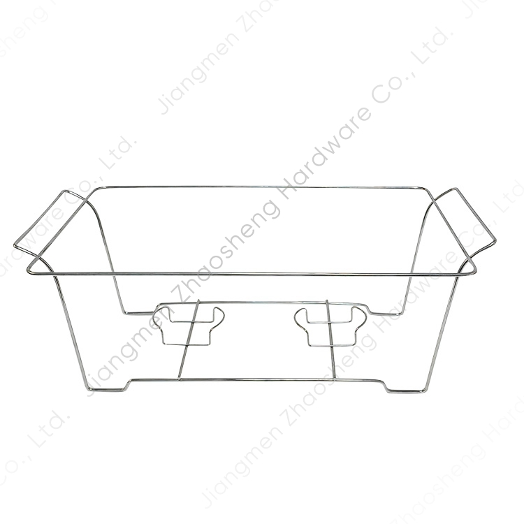 Buffet Chafer Food Warmer Wire Frame Aluminum Pan Chafer Chafing Dish Stand Rack