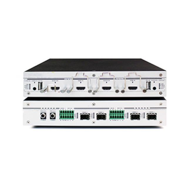 4K KVM Трансмиттер с DVI+DVI Loop