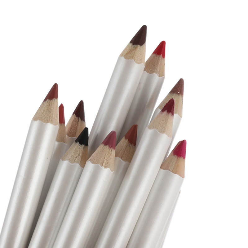 No Logo Lip Liner Custom Waterproof Vegan Lip Liner Matte Creamy Lipliner Vegan Private Label