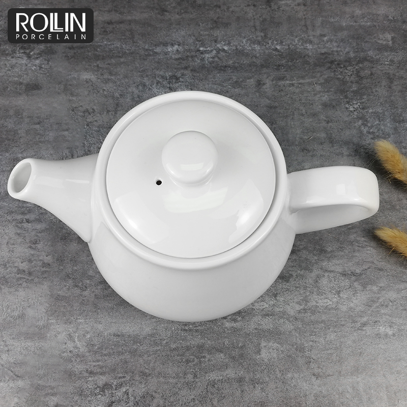 1150 Cc Ceramic Tea Pot for Restaurant