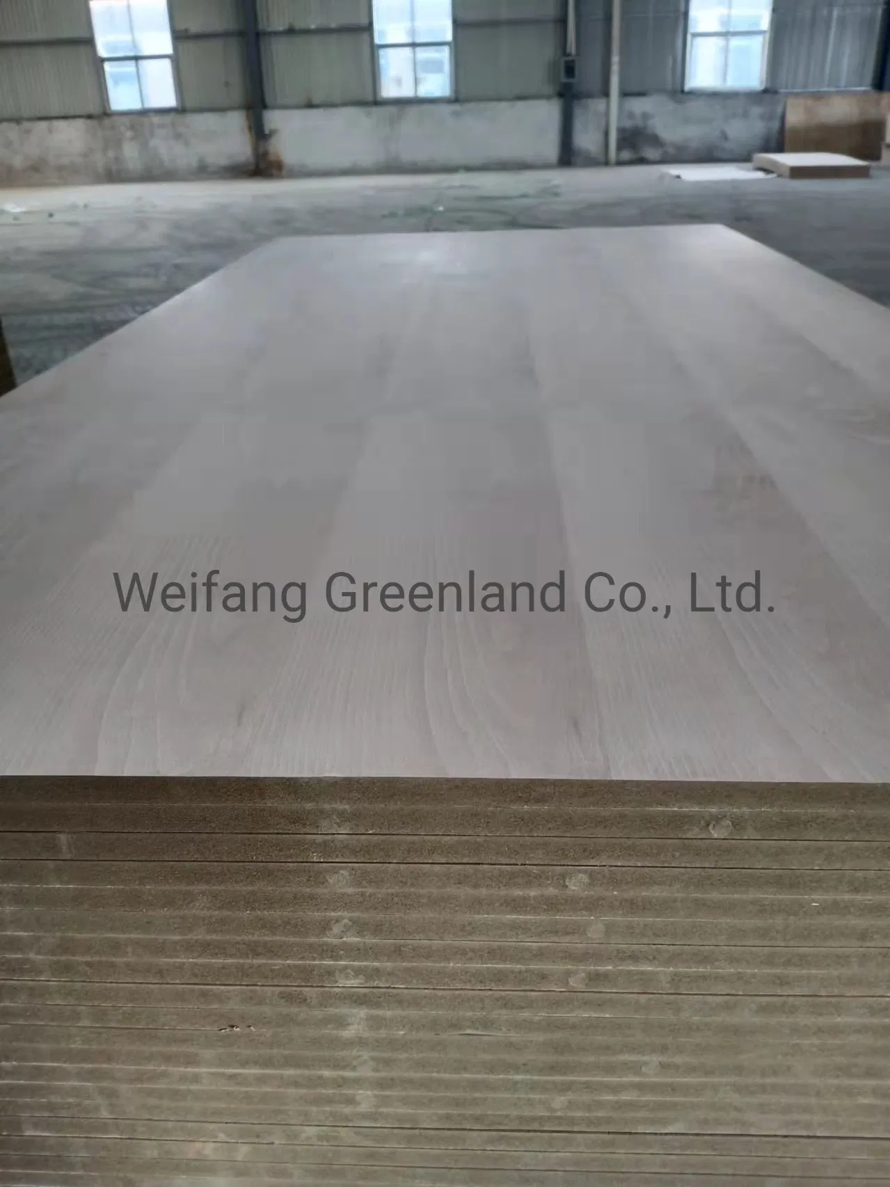 Sapele, Teak, Ash, Cherry, Beech, Teak, Oak Veneer MDF 1220X2440mm Furniture Board