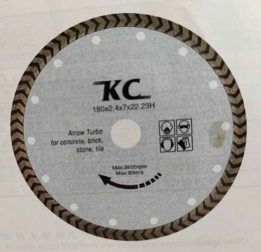 Алмазный сегментный диск для резки гранита, мрамора, бетона