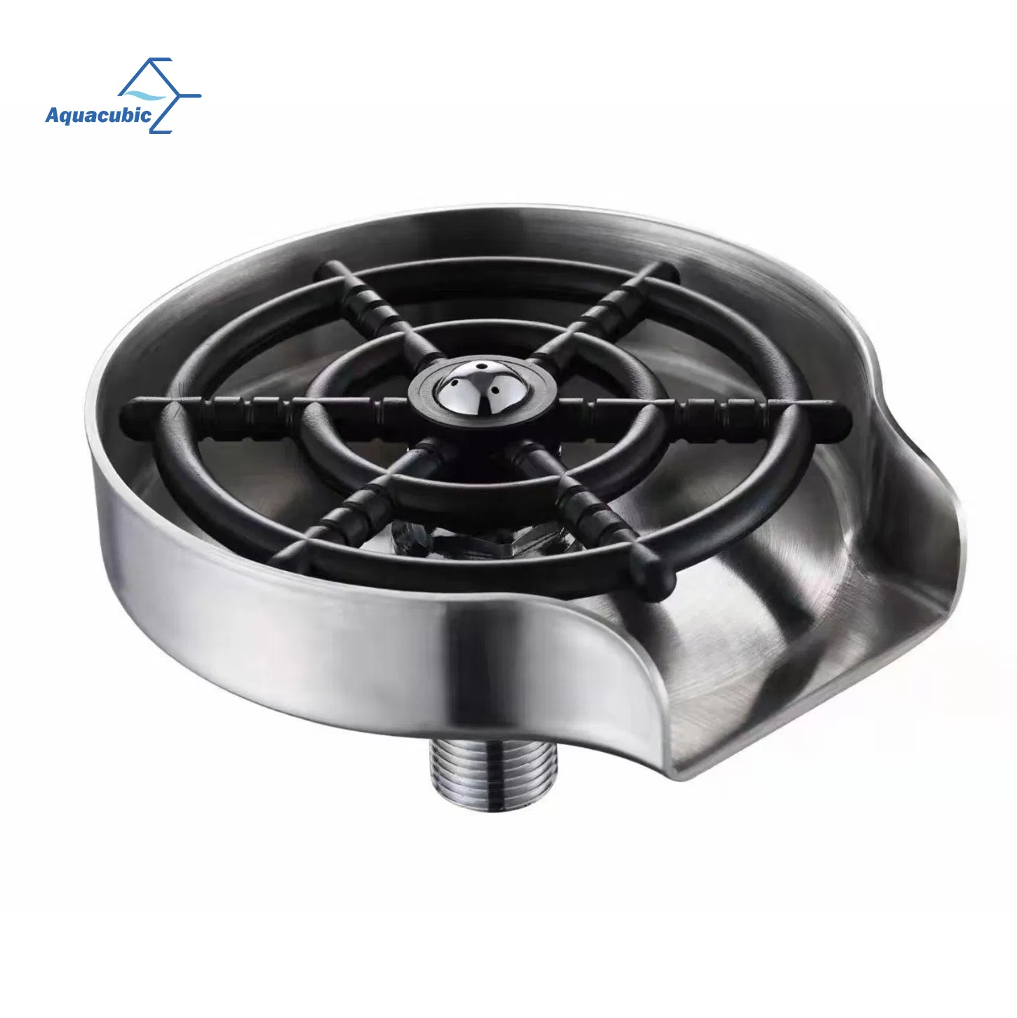 High Water Pressure Faucet Metal Glass Rinser for Kitchen Sinks, Kitchen Sink Accessories, Bar Glass Rinser