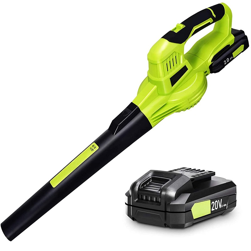 Low Noise Light Weight Portable Lithium Battery Garden Snow Blower Leaf Blower Cordless Snow Blower Machine