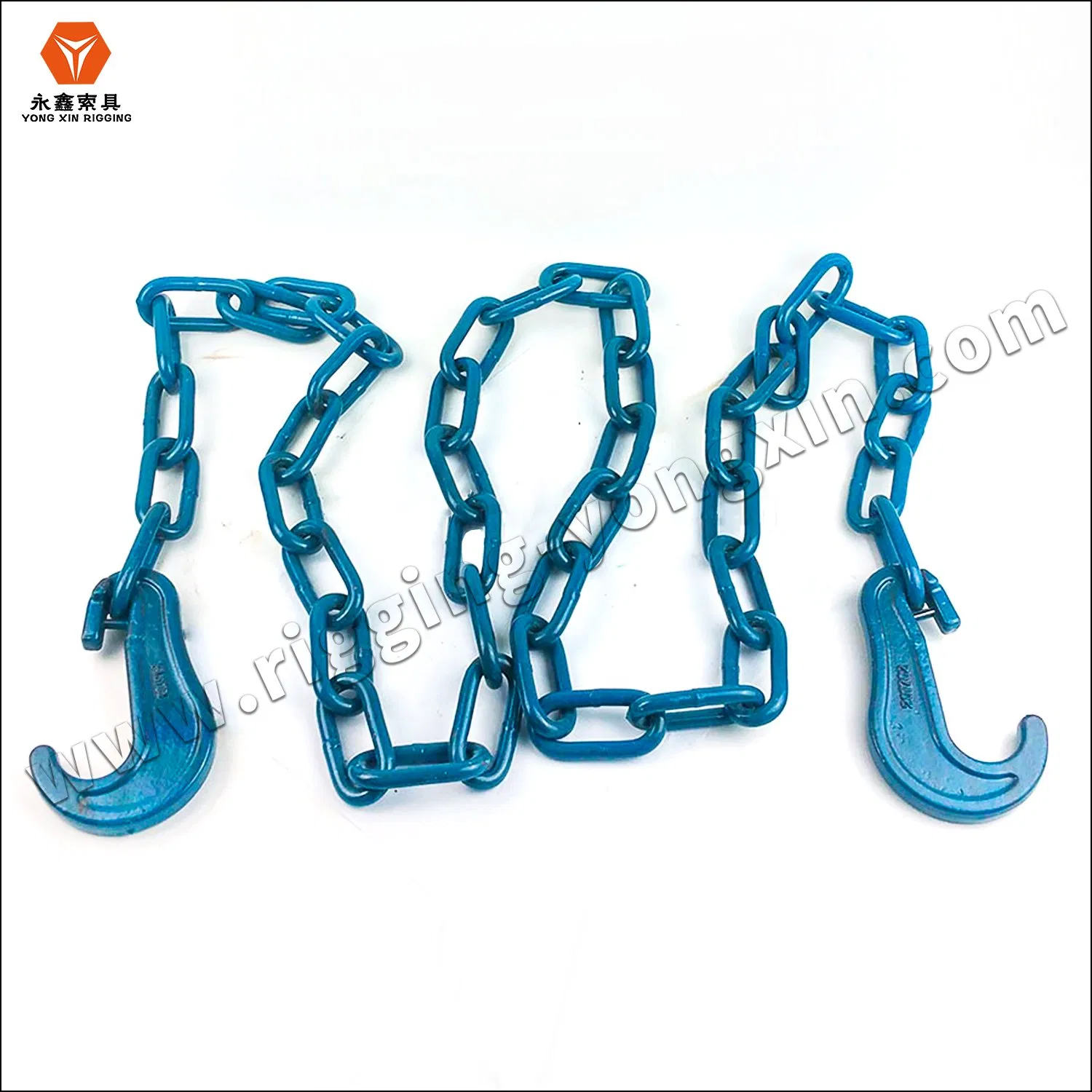High Strength 13mm Alloy Powder Coating Lashing Chain with J/C Type Hook
