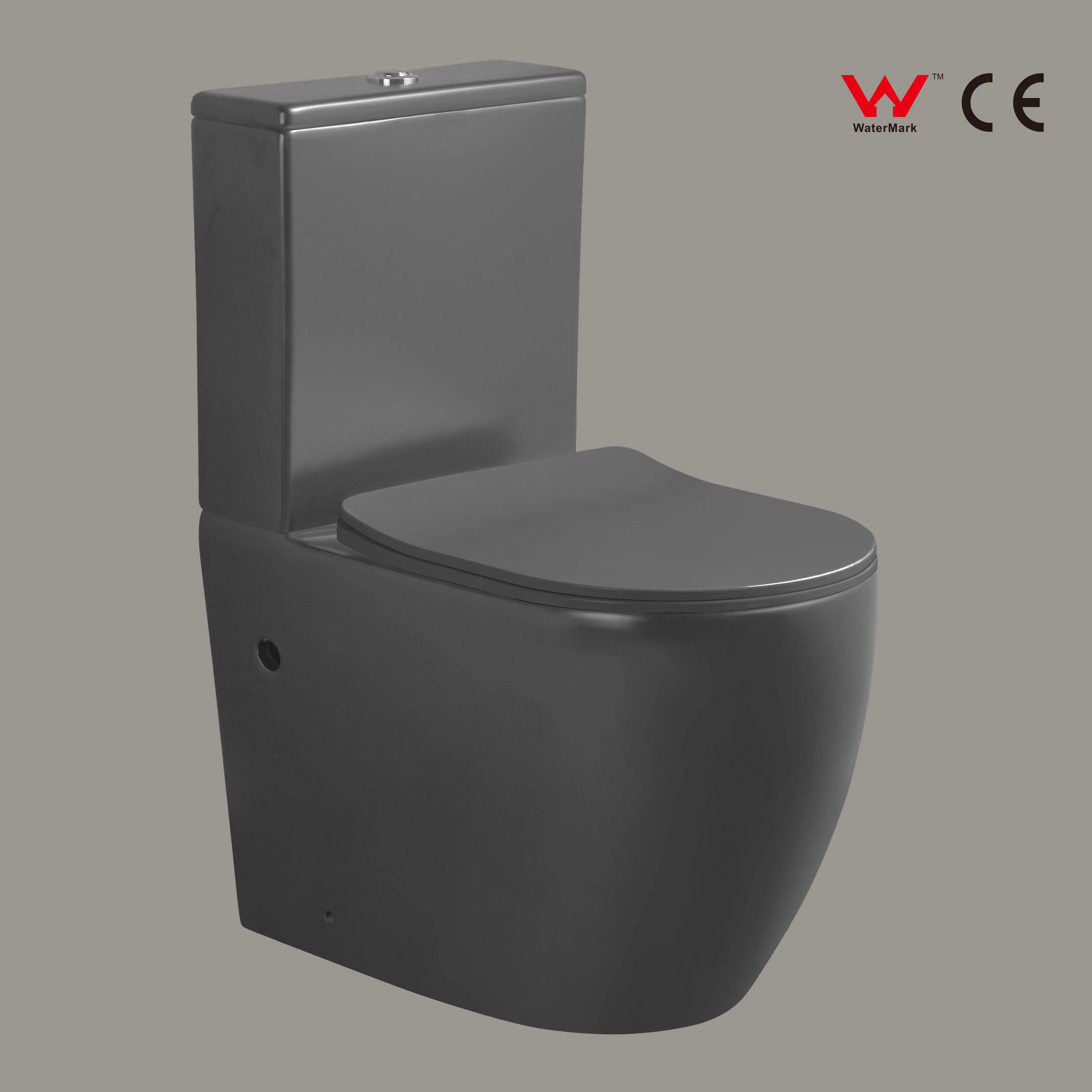 Chaozhou Wholesale Two Piece Multi Color Matte Grey Toilet