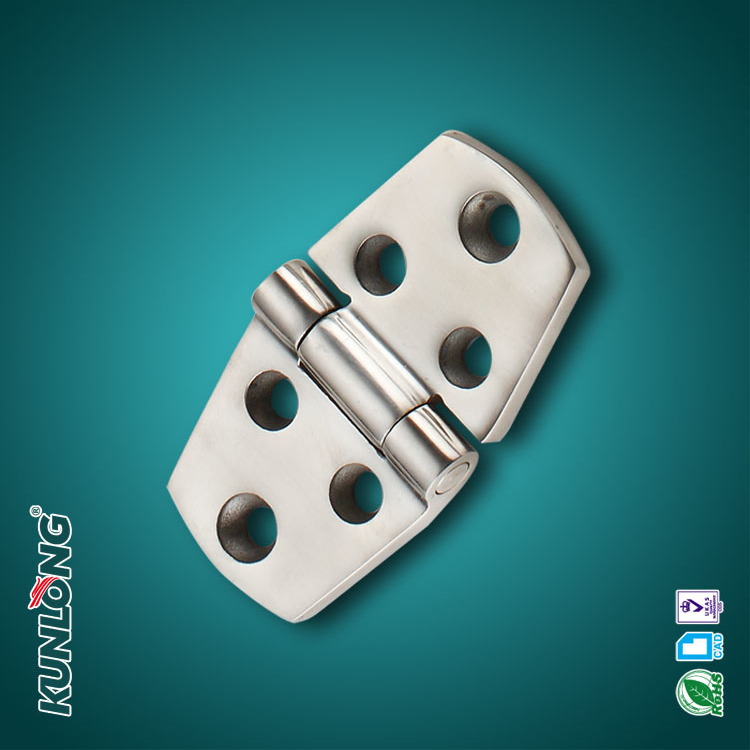 Kunlong Sk2-8059 Stainless Steel 80 Degree Butt Hinge with Strong Load Bearing