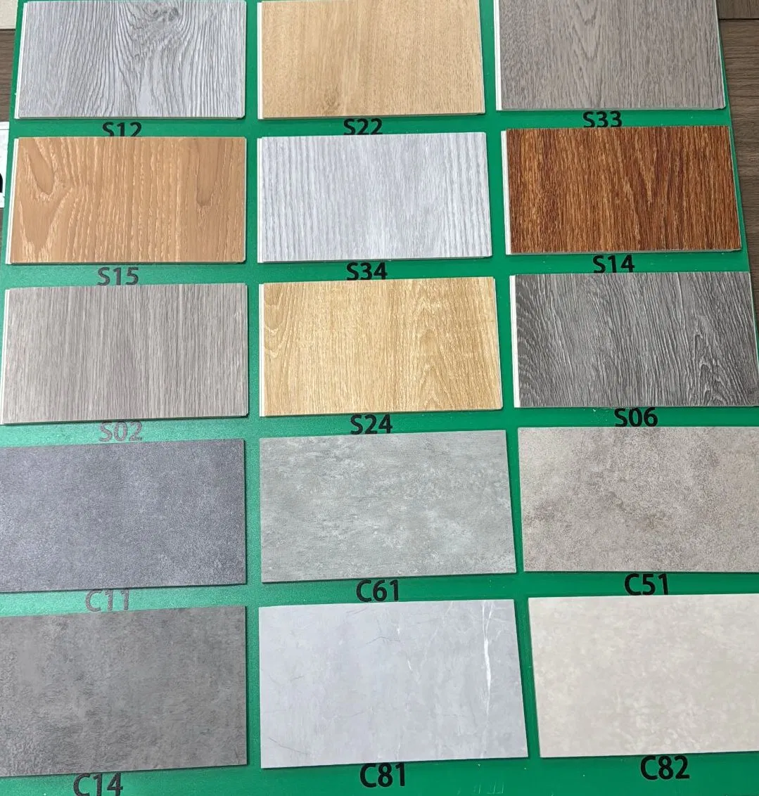 Spc Flooring Easy Lock Vinyl Tiles Antislip PVC Floor