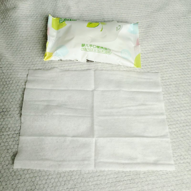 Premium Biodegradable Extra Soft Cotton Wet Wipes for Baby Skin Care with Samll Package