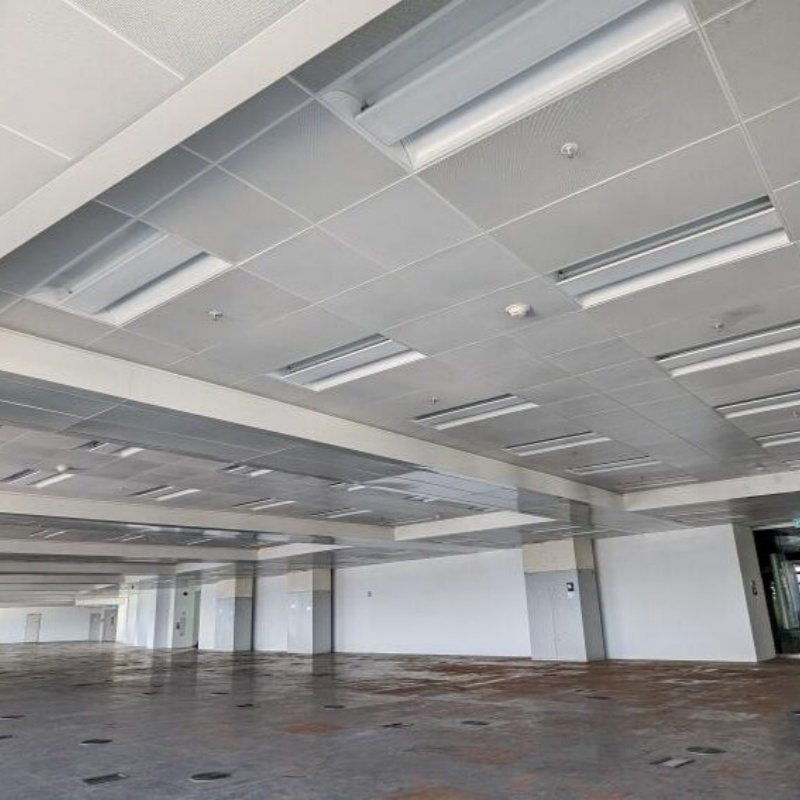 Aluminum Lay in Ceiling Tile Perforation and T Black Groove Carrier