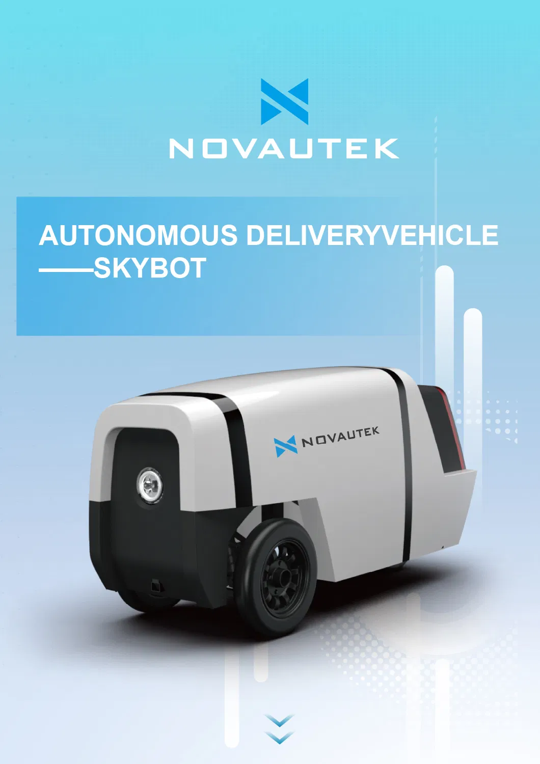 Advanced Ai City Delivery Robot
