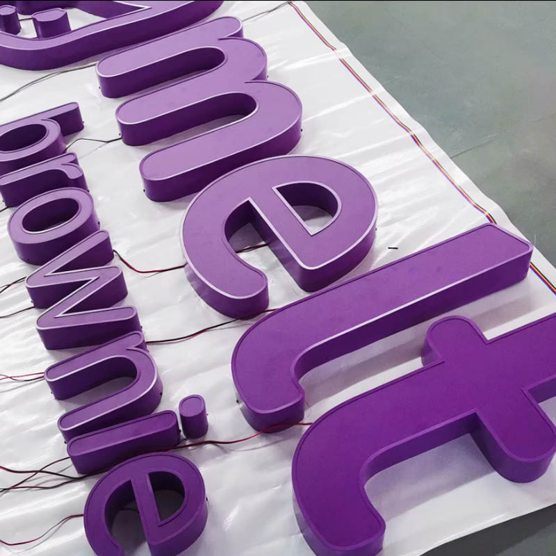 LED 3D Sign for Company Brand Logo Outdoor Store Sign Custom Commercial Signs