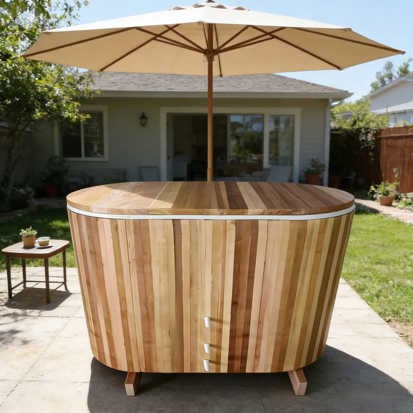 Ванна для ледяных ванн Red Cedar с системой охлаждения