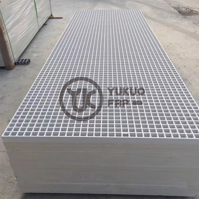 Outdoor/Indoor Yellow Color GRP Fiberglass FRP Grating for Walkway