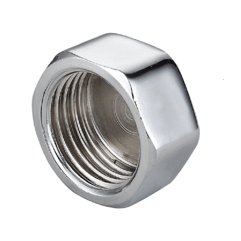 Forged Polishing Chromed Brass Bushing Brass End Cap Pipe Fittings