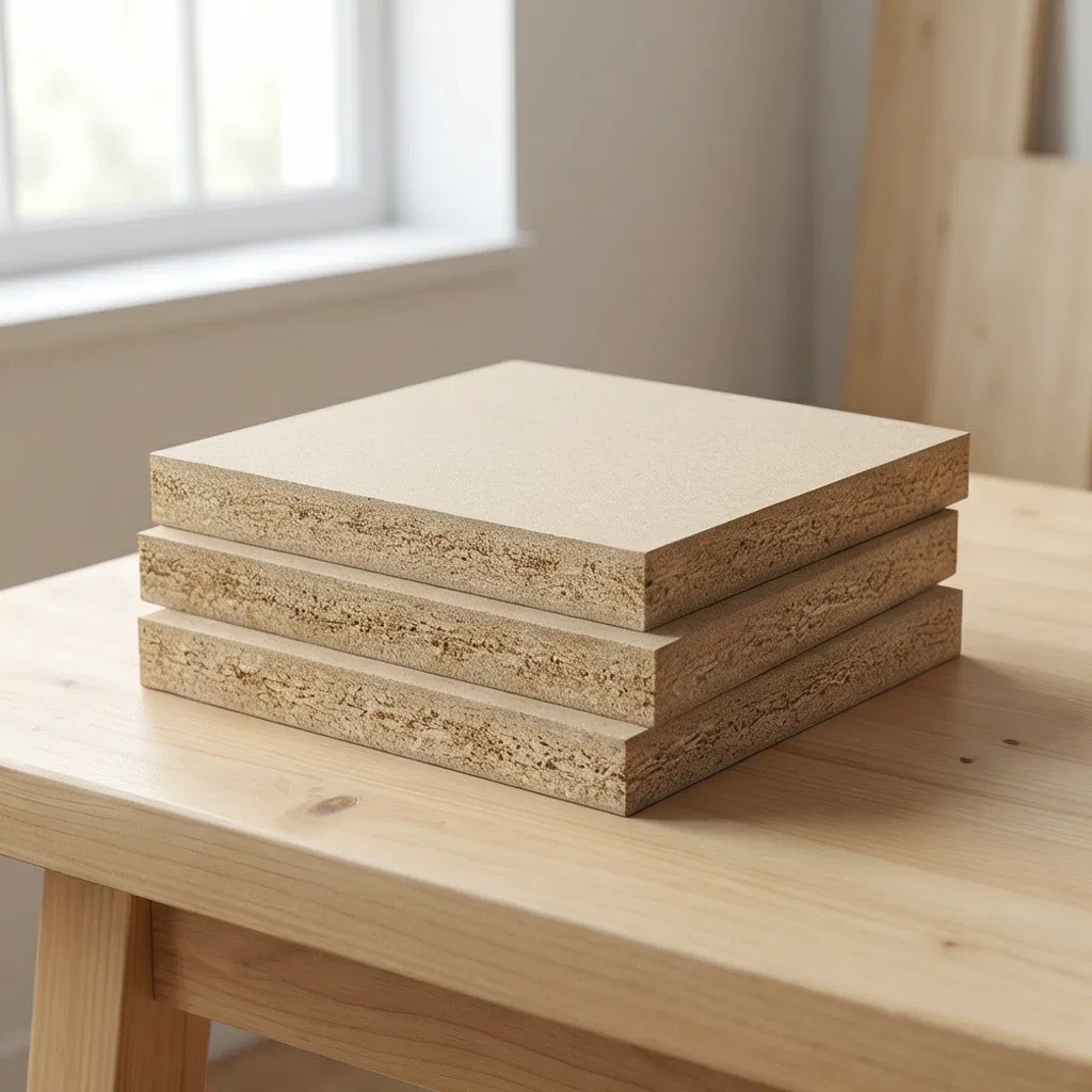 High-Quality E2 Grade Plain Particle Board for Furniture Manufacturing