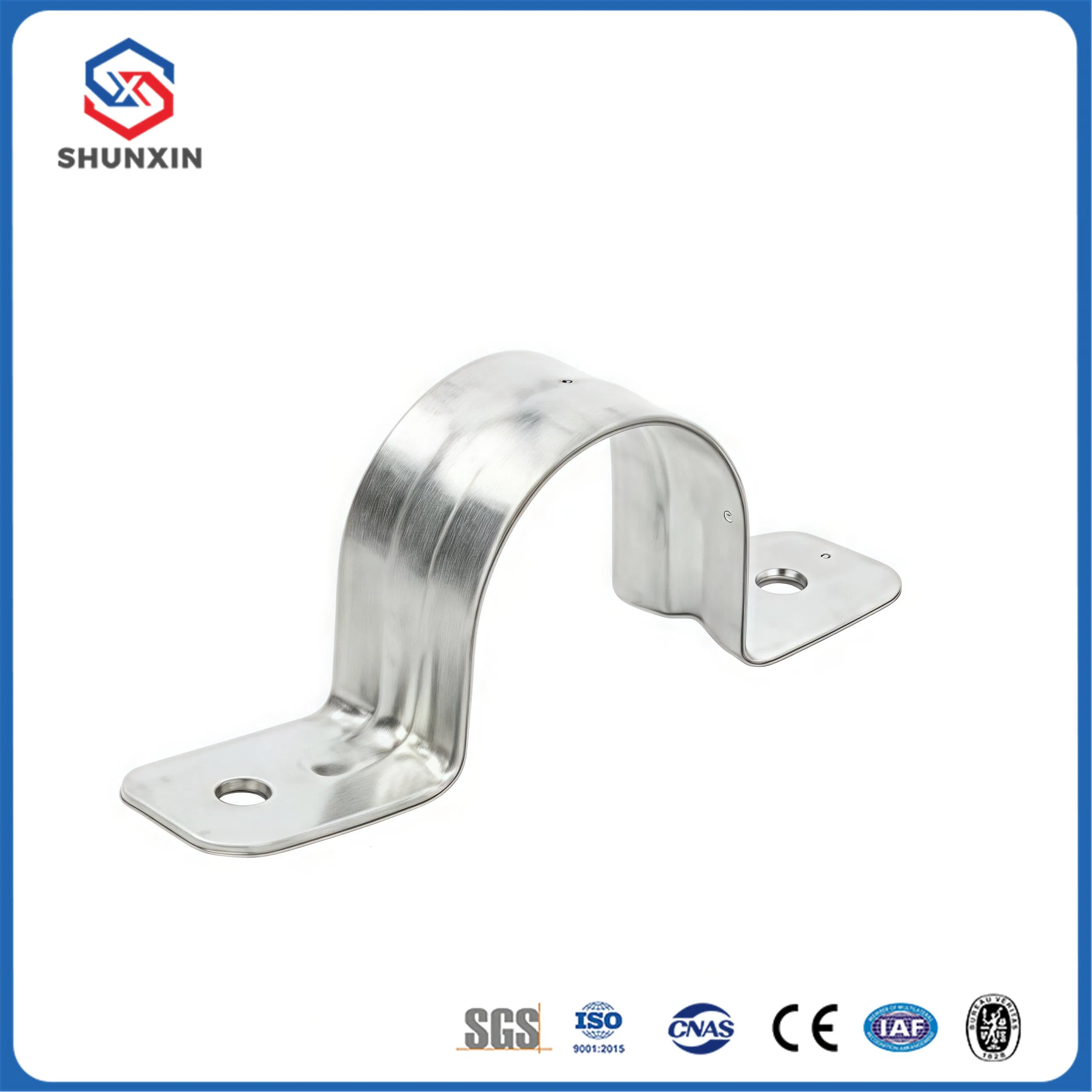 Durable Stainless Steel Half Saddles Pipe Clamp for 20mm, 25mm, 32mm