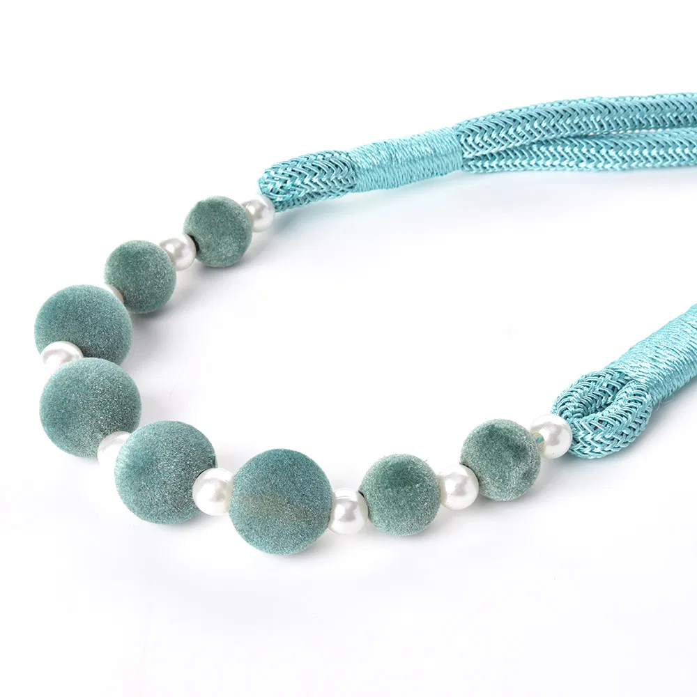 Pearl and Beads Type Hanging Hook Tie Back Modern Curtain Holder