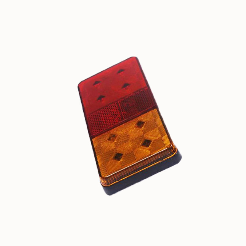 Стоп-сигнал, габарит и повторитель указателя поворота с отражателем, сертификация E4/DOT, модель Lt127