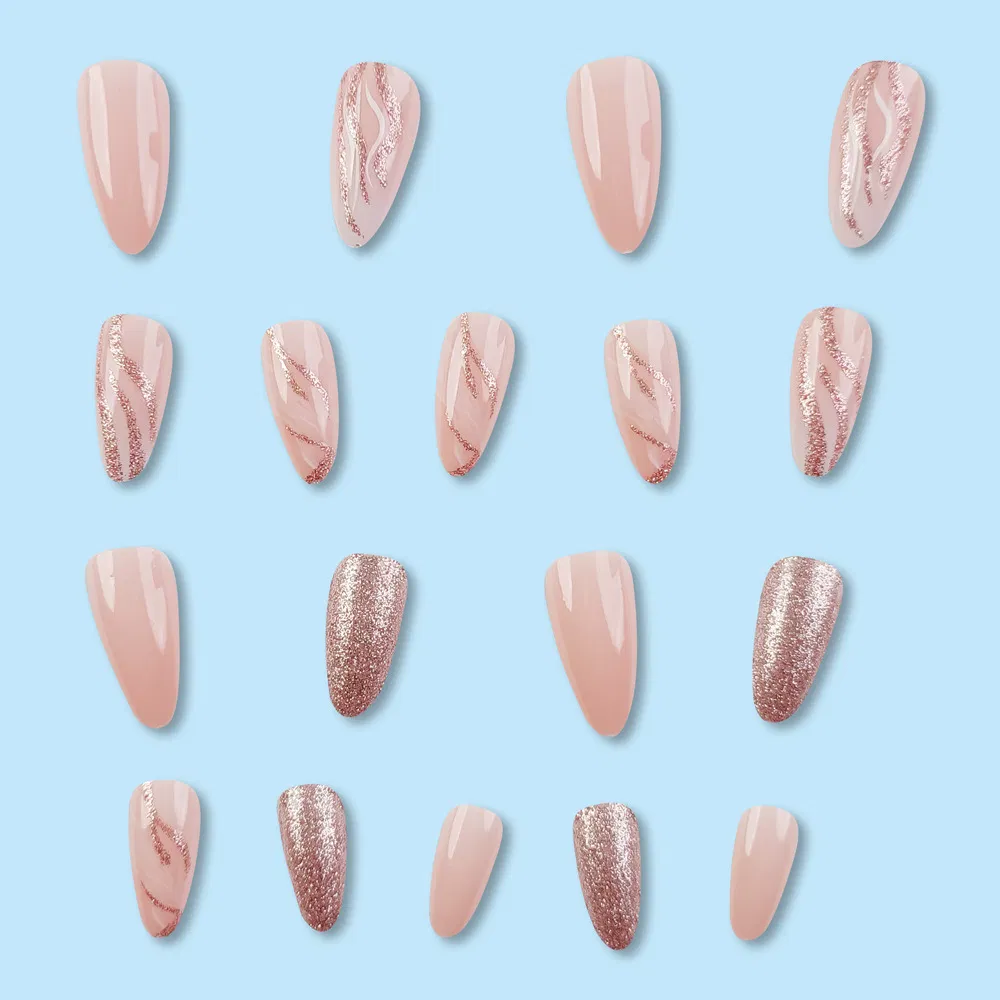 Wear Nails Soft Glitter Nail Patch Removable Nail Art